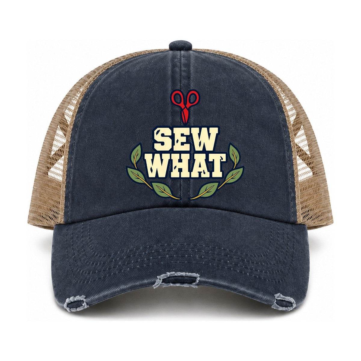 Navy-Khaki — front view