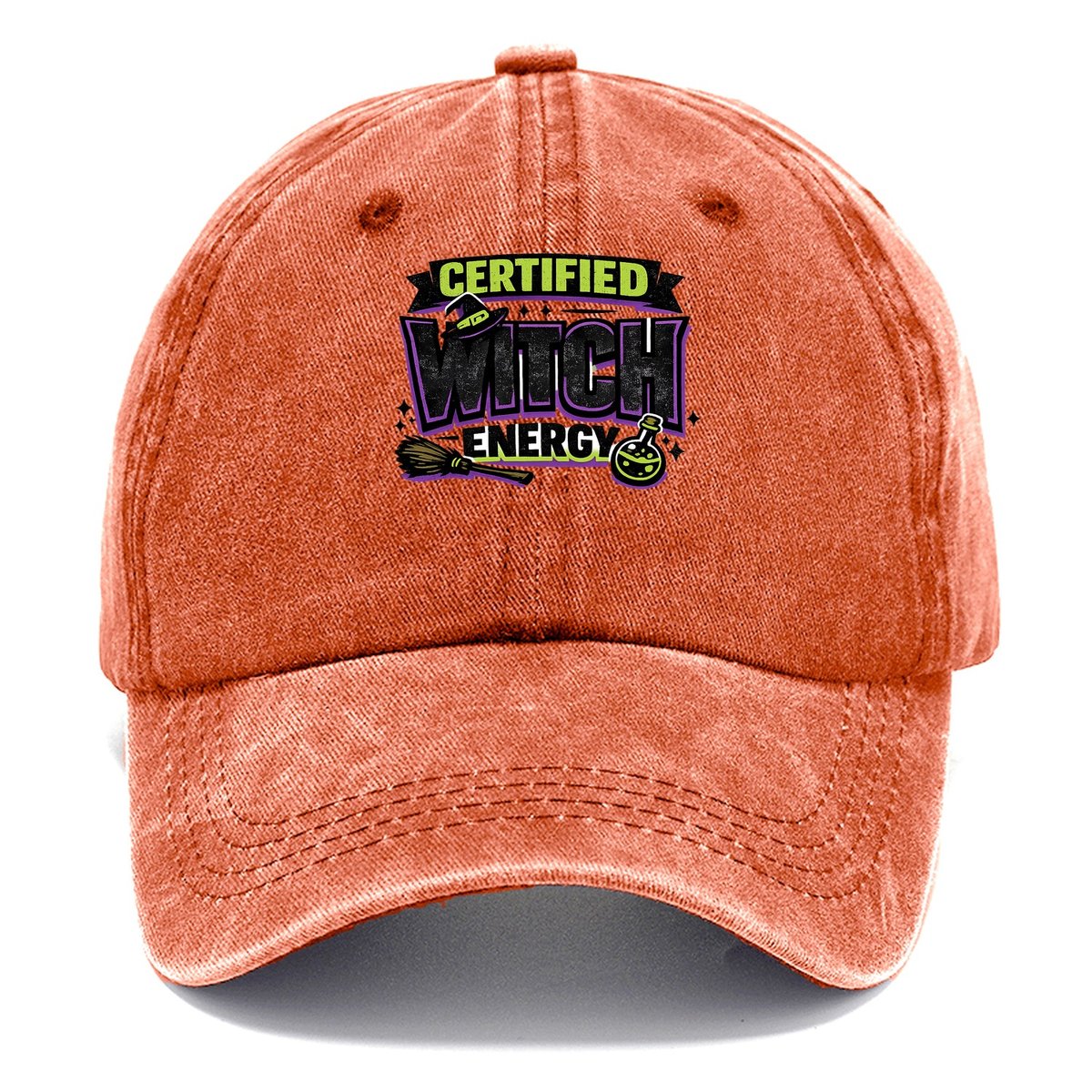 Certified Witch Energy Classic Cap – Terracotta Clay