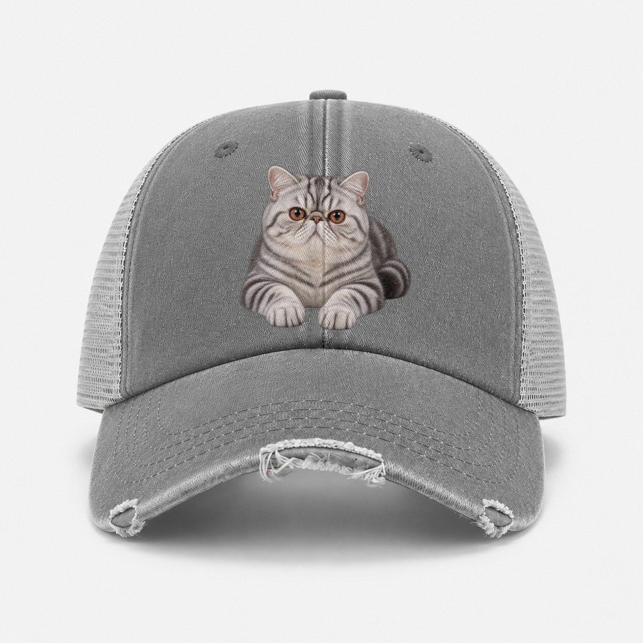 Grey — front view