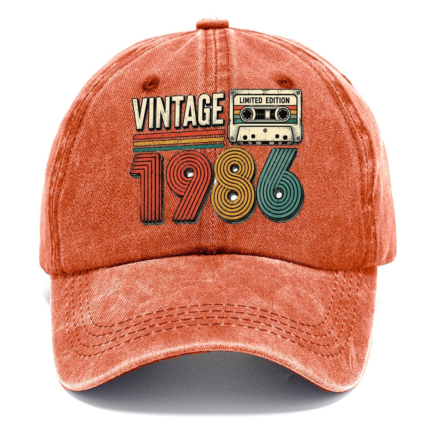 Vintage 1986 Limited Edition Classic Cap – Terracotta Clay