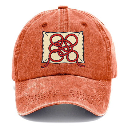The Tangle And Needlework Classic Cap – Terracotta Clay