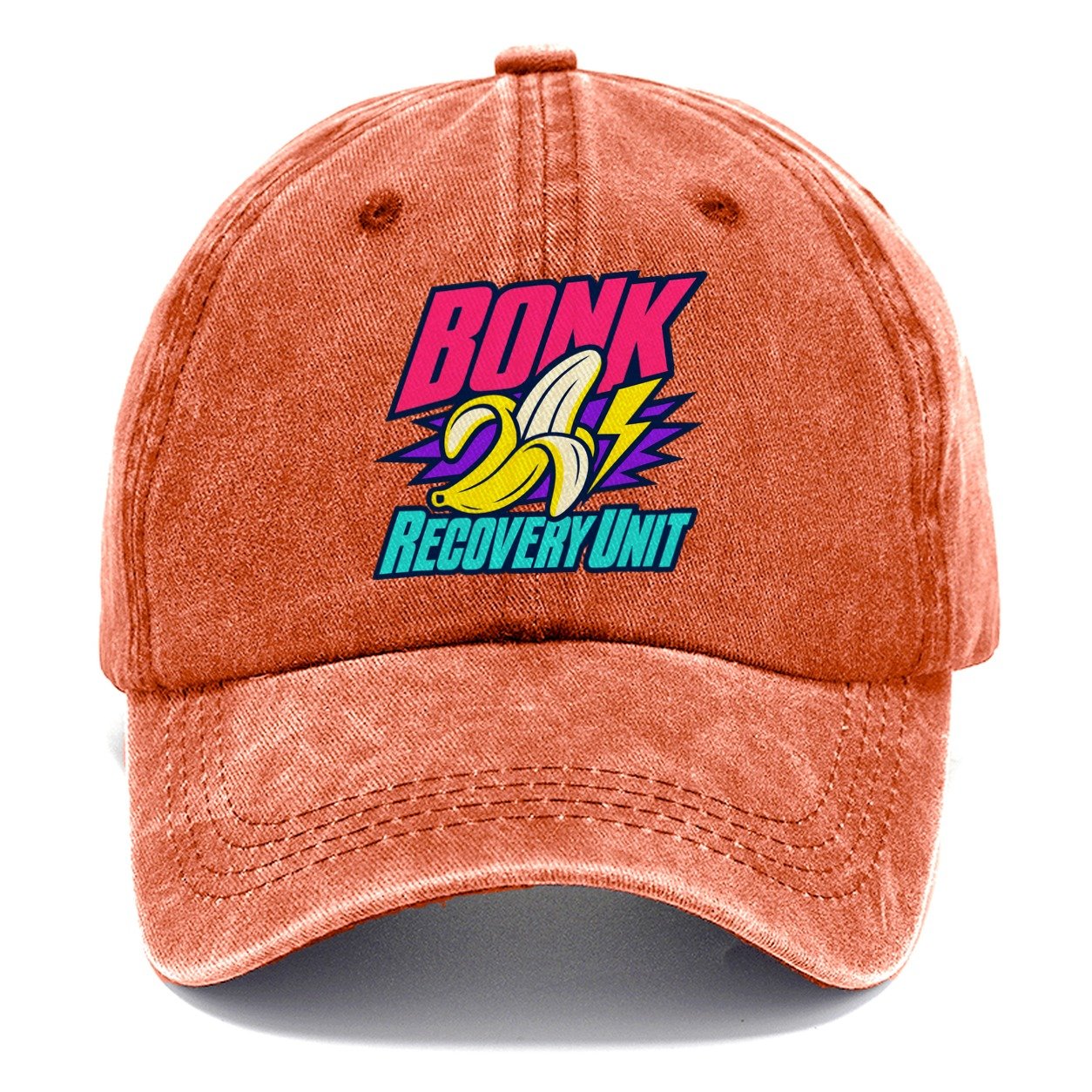 Bonk Recovery Unit 90S Running Clubs Classic Cap – Terracotta Clay