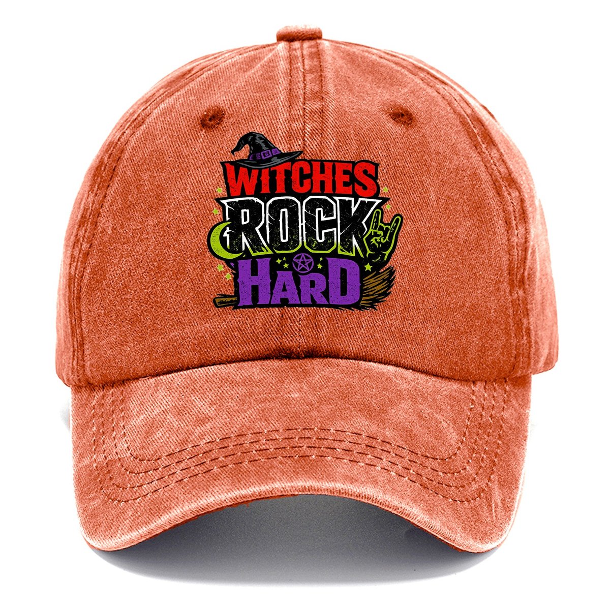 Witches Rock Hard Classic Cap – Terracotta Clay