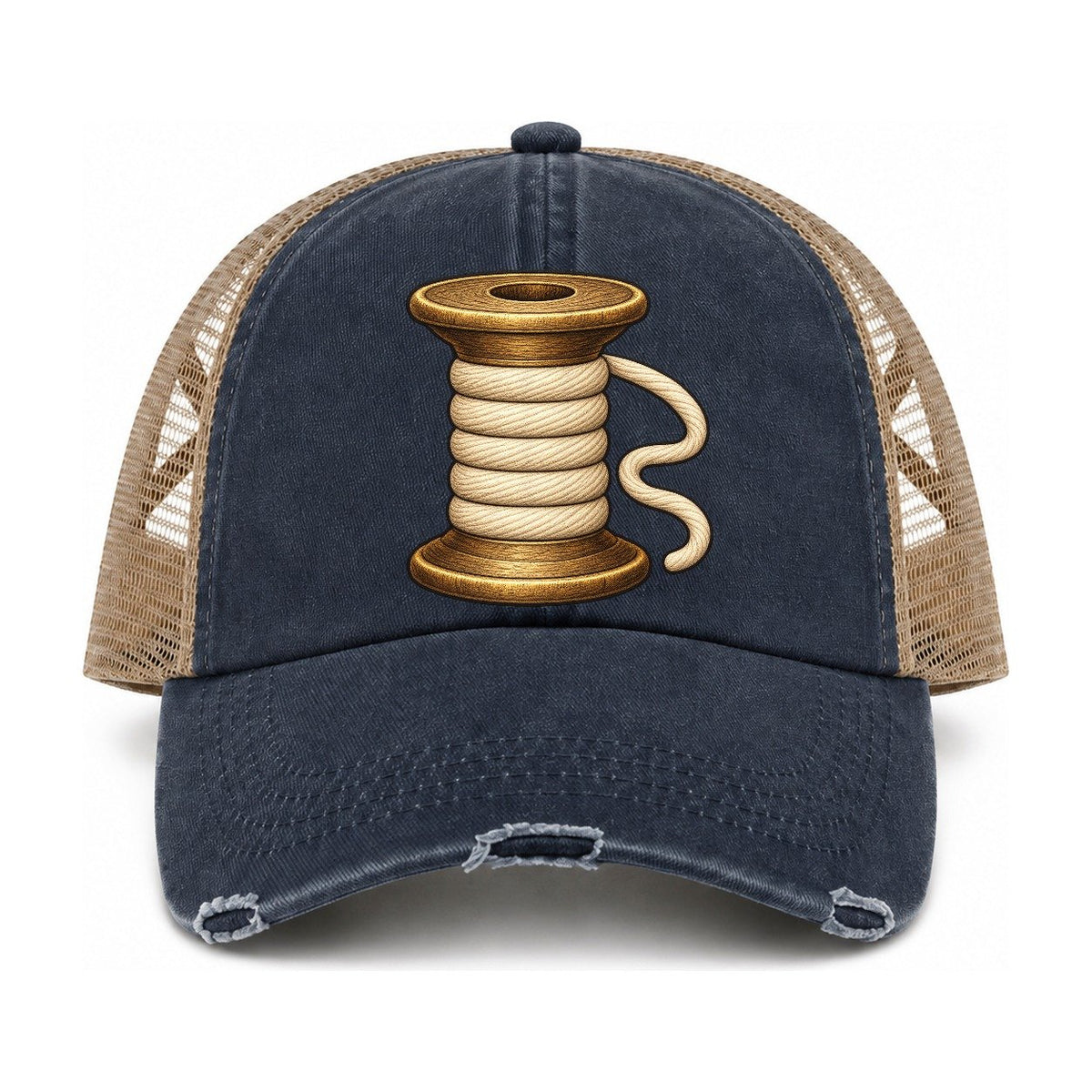 Navy-Khaki — front view