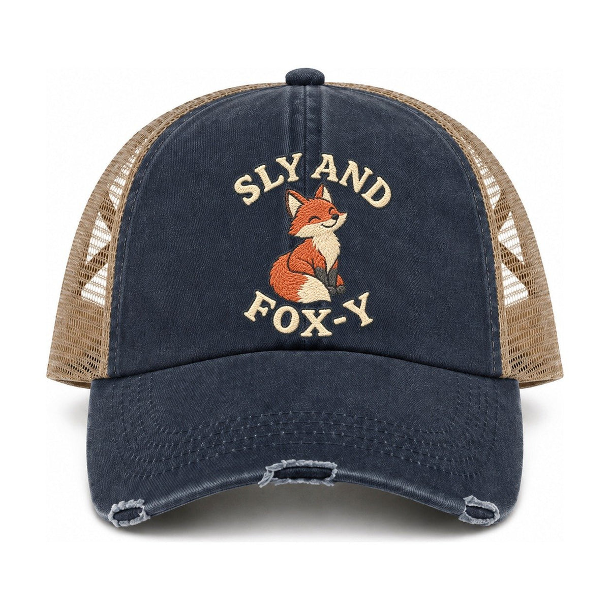 Navy-Khaki — front view