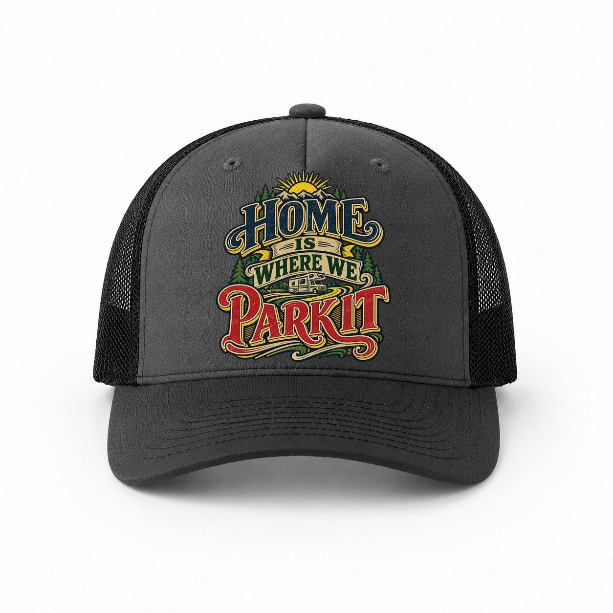 Dark Grey-Black — front view