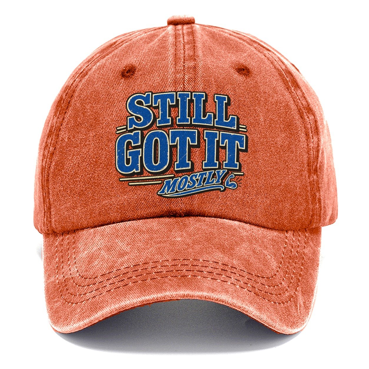 Still Got It Mostly American Wit Classic Cap – Terracotta Clay