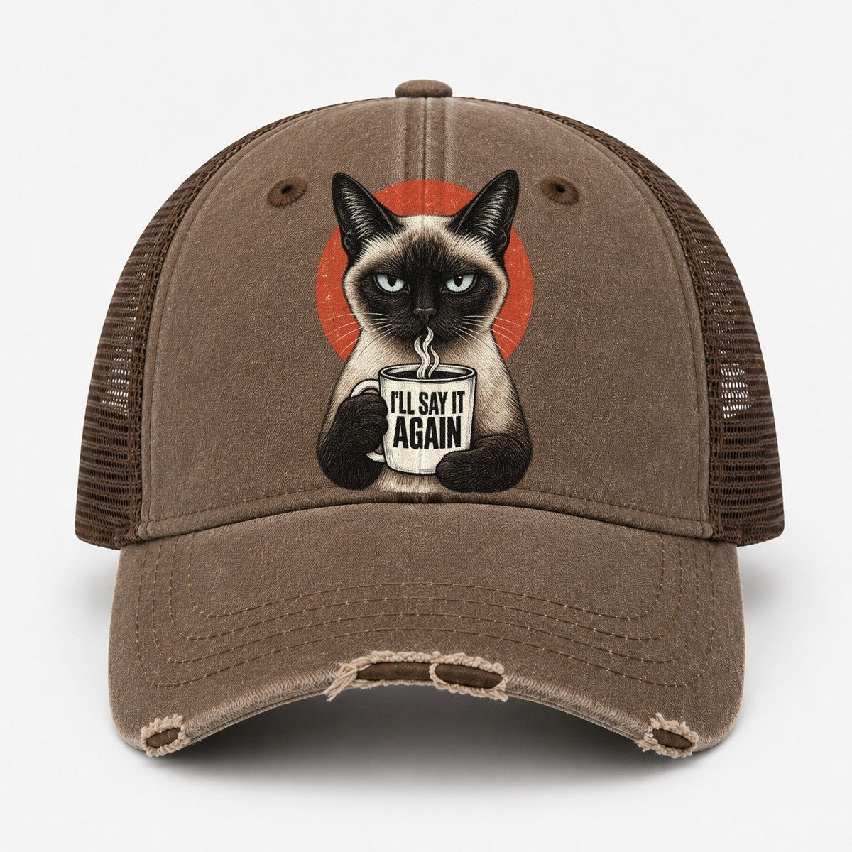 Coffee — front view