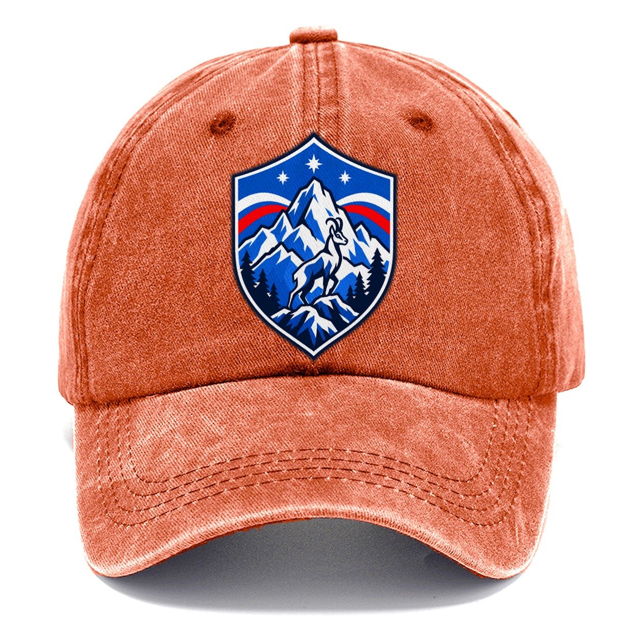 Slovenia Minimal Emblem Country Logos Classic Cap – Terracotta Clay