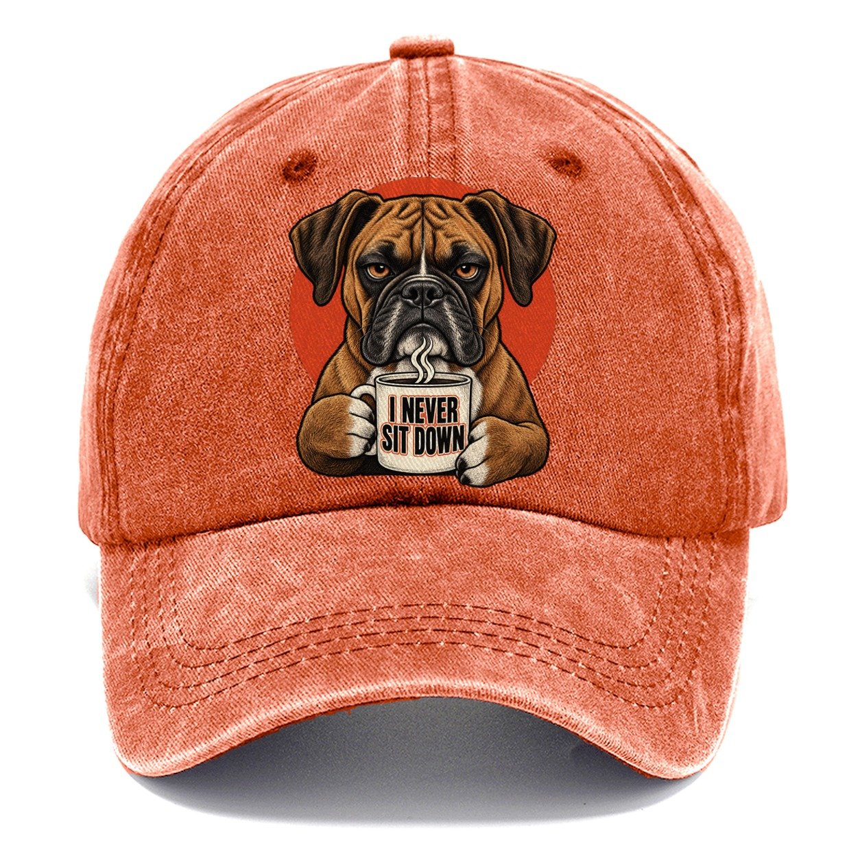 Boxer Mug Truths Dog Mug Truths Classic Cap – Terracotta Clay