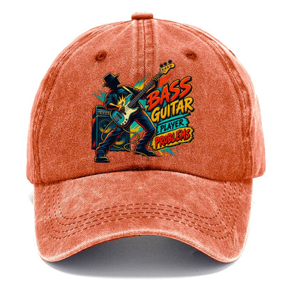 Bass Guitar Player Problems Music Instruments Classic Cap – Terracotta Clay