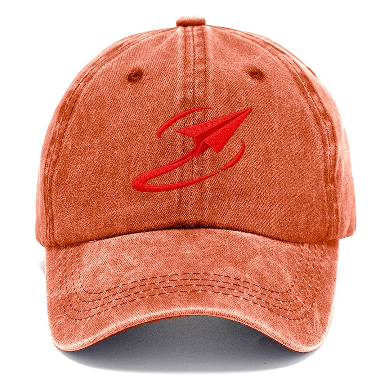 Paper Plane Open Orbit Micro Motion Mark Classic Cap – Terracotta Clay