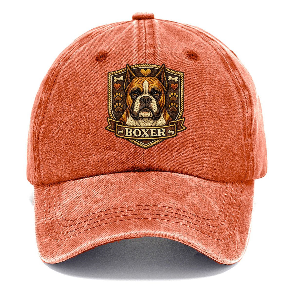 Inked Boxer Classic Cap – Terracotta Clay