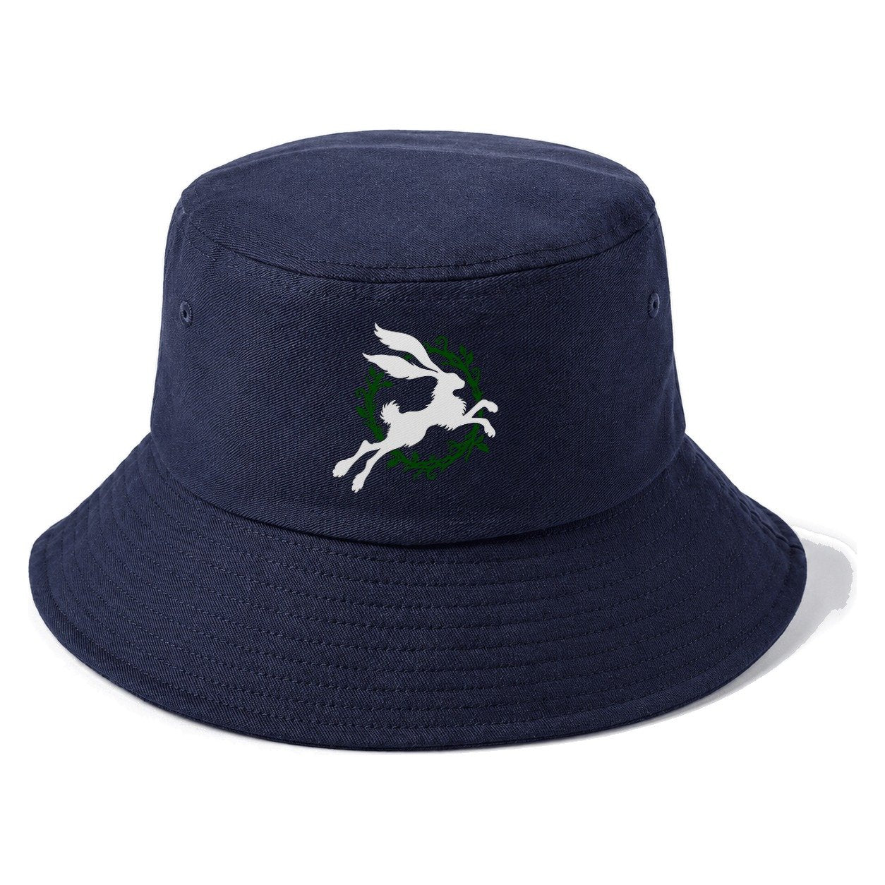 Celtic Hare Familiar Bucket Hat – Twilight Navy