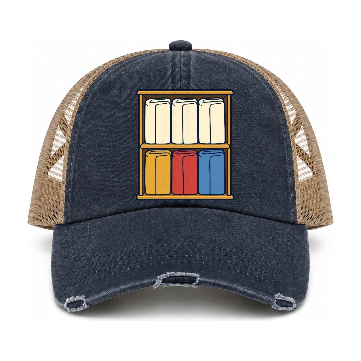 Navy-Khaki — front view