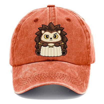 Knitting Hedgehog Yarn Crafts Classic Cap – Terracotta Clay