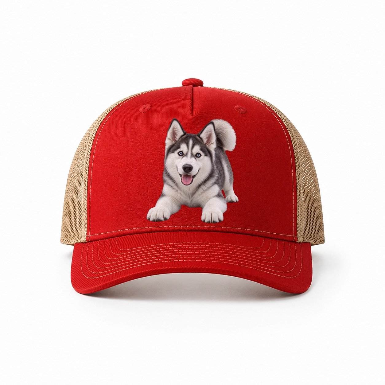 Red-Khaki — front view