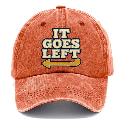 It Goes Left Rock Climbing Classic Cap – Terracotta Clay
