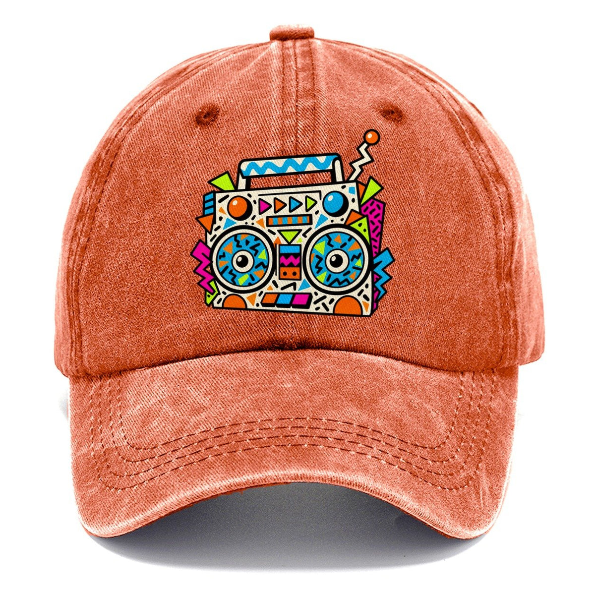 Zigzag Boombox Crazy Styles Classic Cap – Terracotta Clay