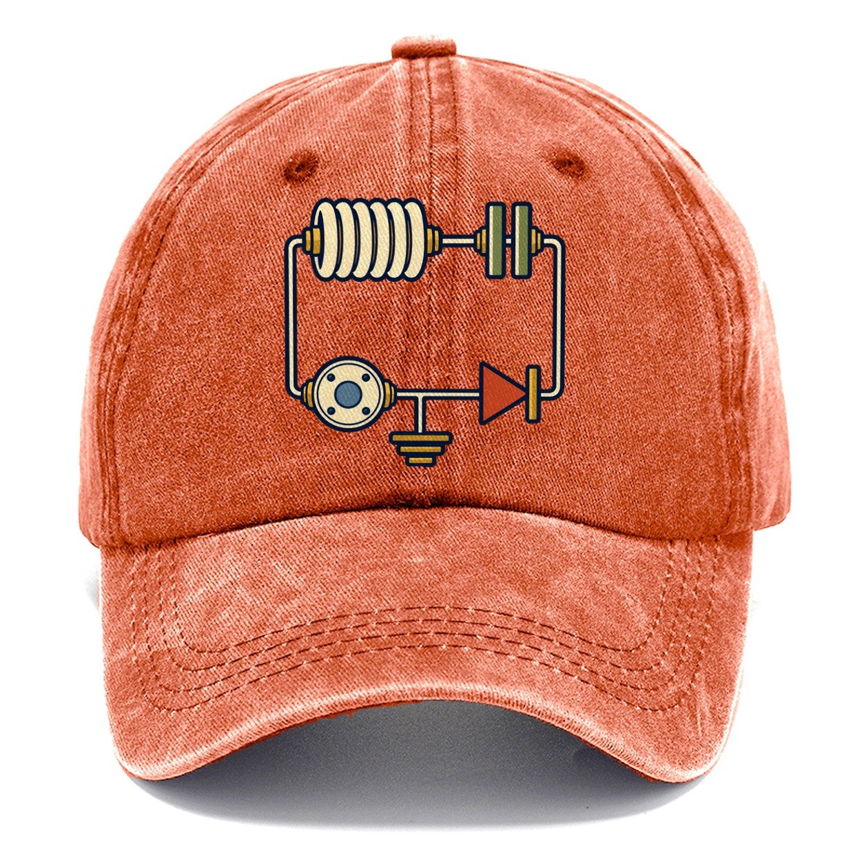 Bench Radio Schematic Amateur Radio Classic Cap – Terracotta Clay