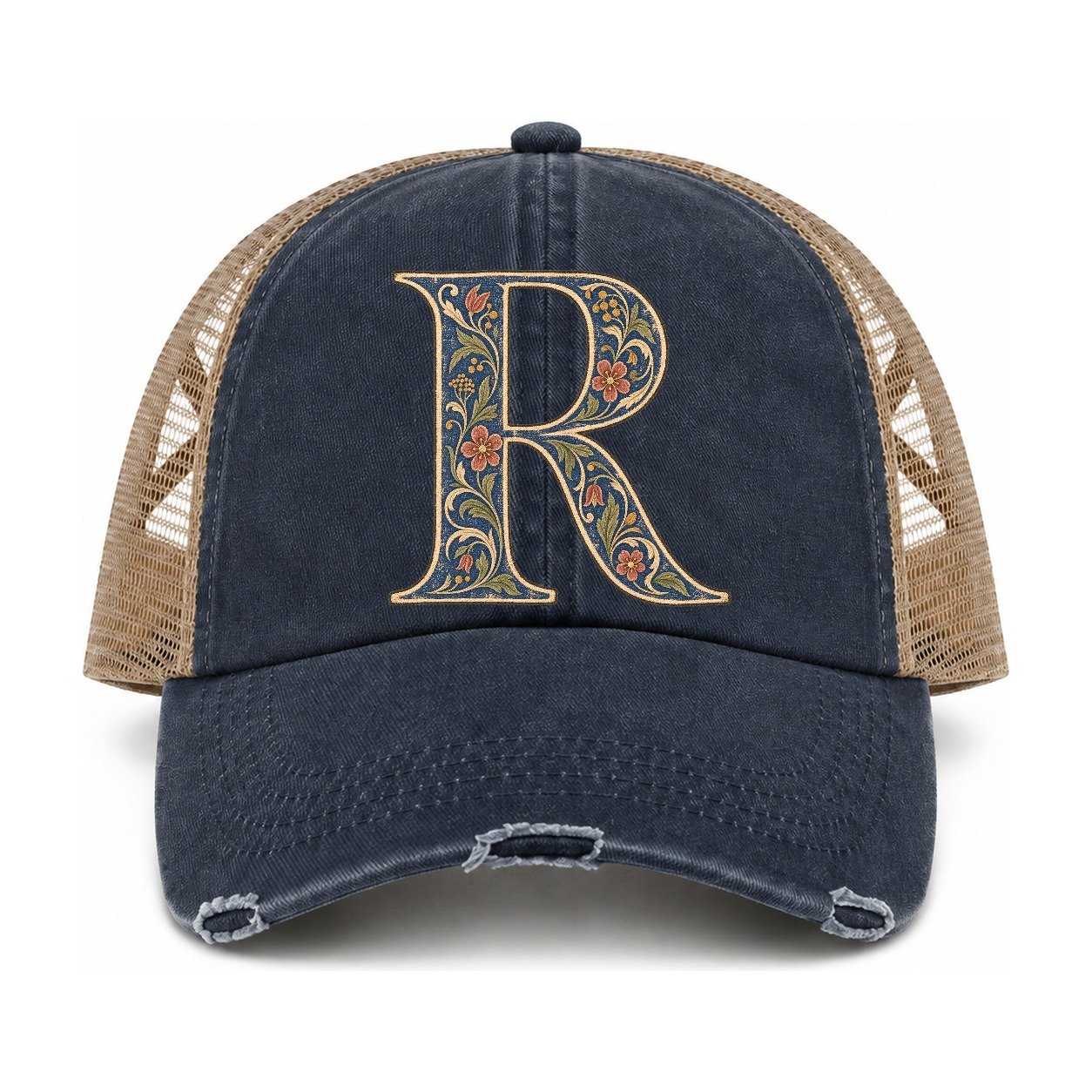 Navy-Khaki — front view