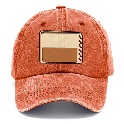 Bifold Wallet Study Leathercraft Classic Cap – Terracotta Clay