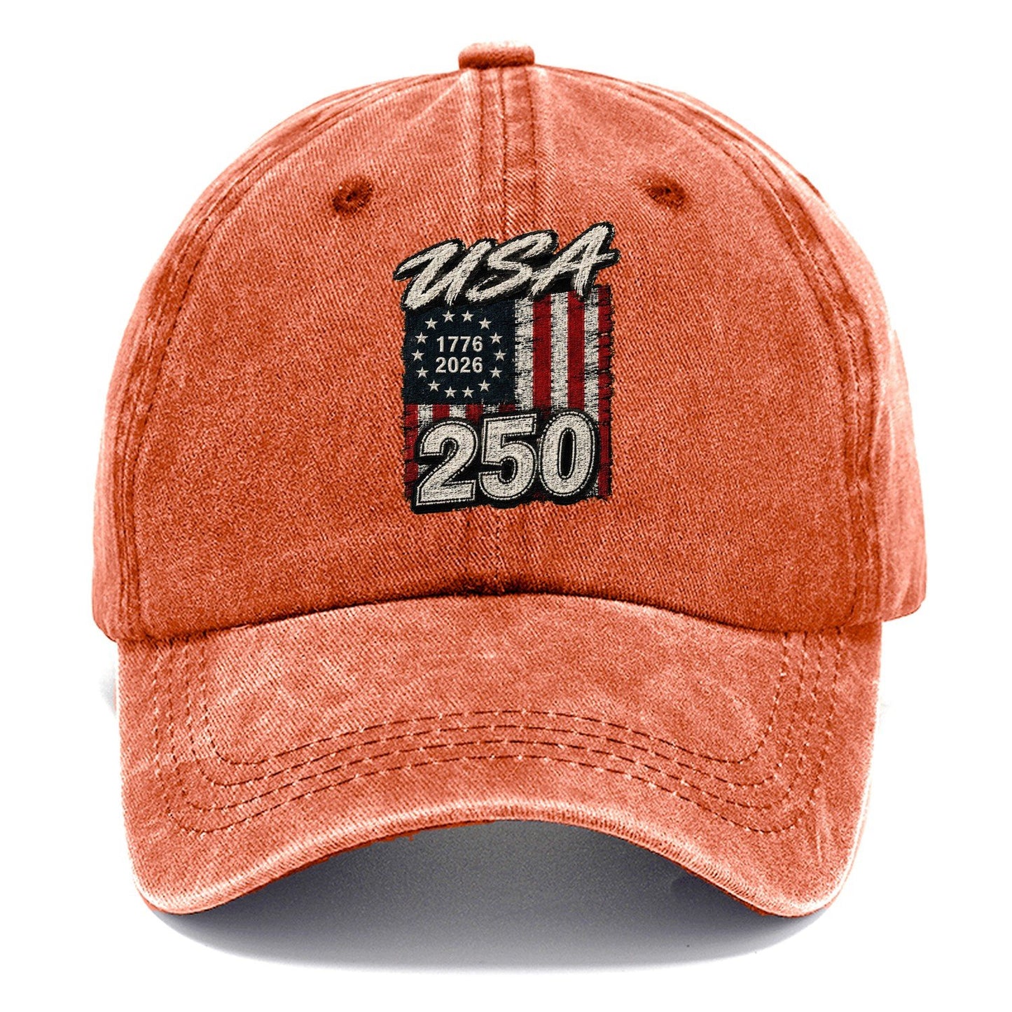 Usa 250 Betsy Ross Classic Cap – Terracotta Clay