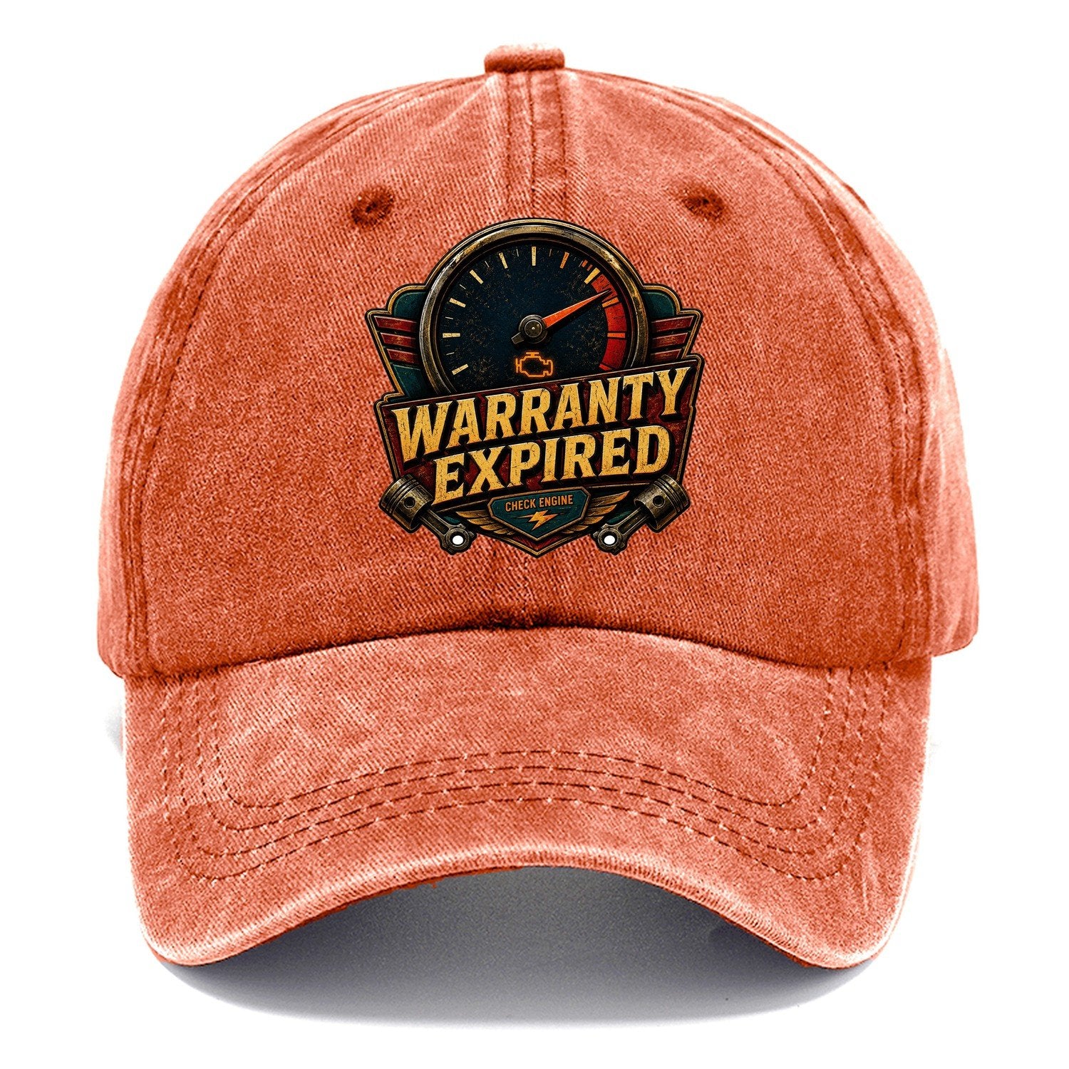 Warranty Expired Check Engine Classic Cap – Terracotta Clay