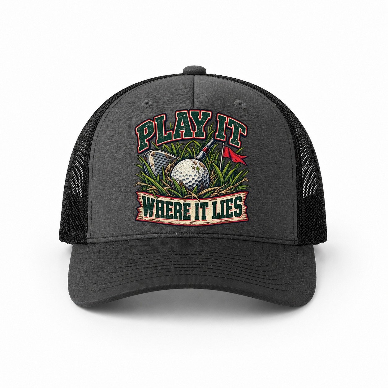 Dark Grey-Black — front view