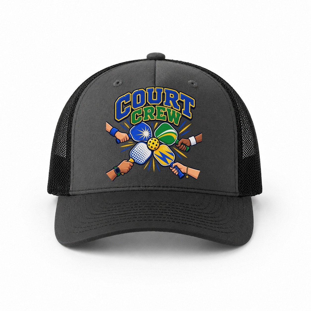 Dark Grey-Black — front view