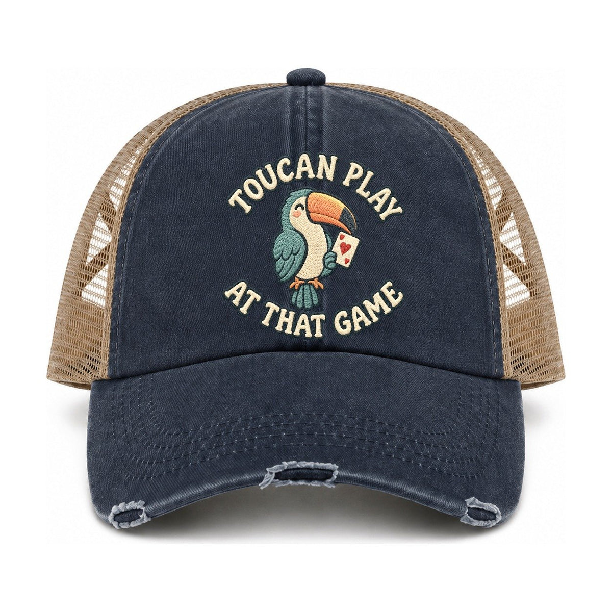 Navy-Khaki — front view
