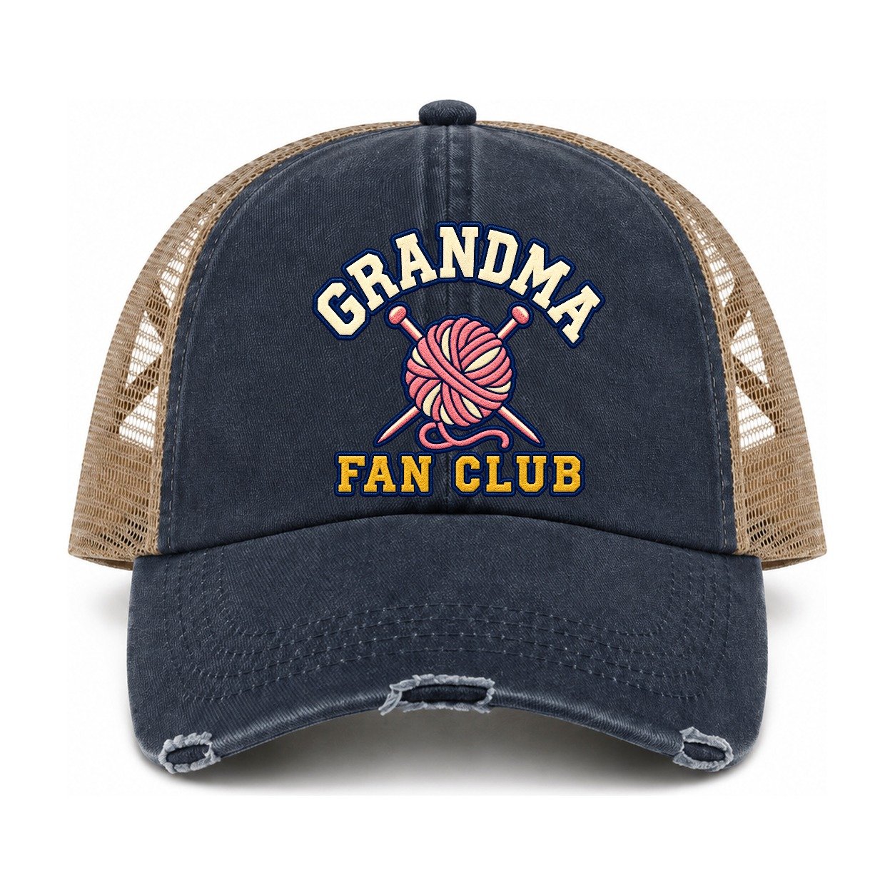 Navy-Khaki — front view