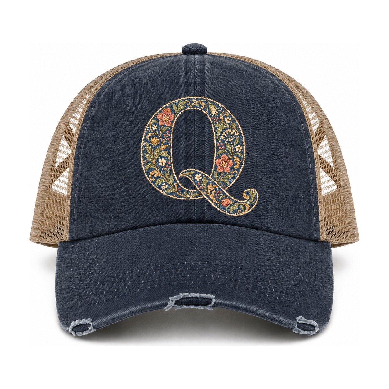 Navy-Khaki — front view