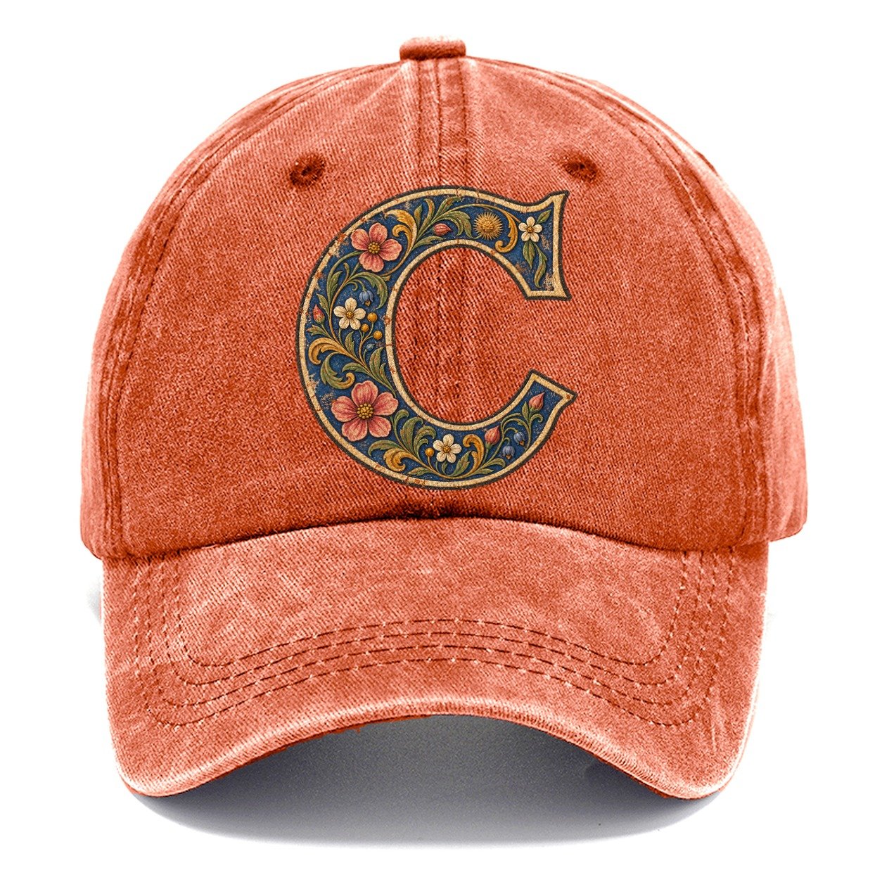 Wildflower C Monogram Classic Cap – Terracotta Clay