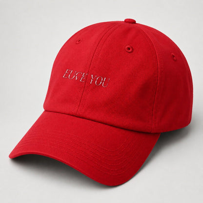 Red — angle view