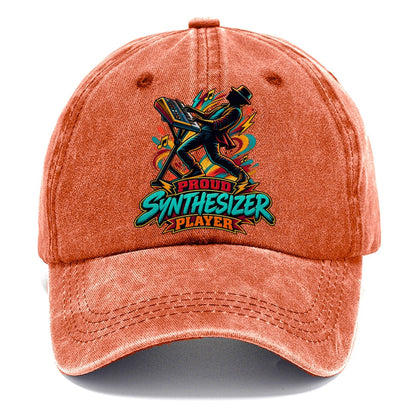 Proud Synthesizer Player Music Instruments Classic Cap – Terracotta Clay