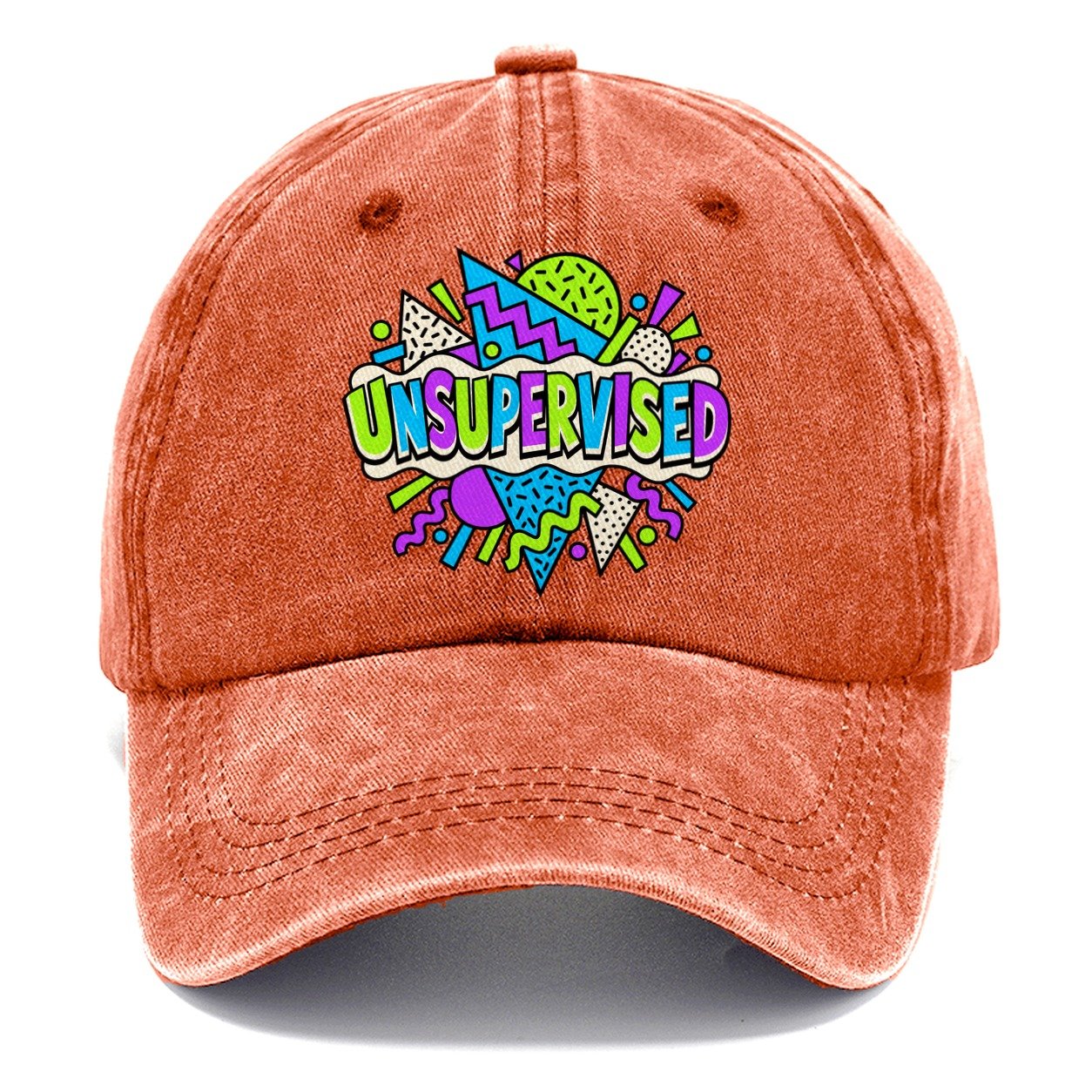 Unsupervised Crazy Styles Classic Cap – Terracotta Clay