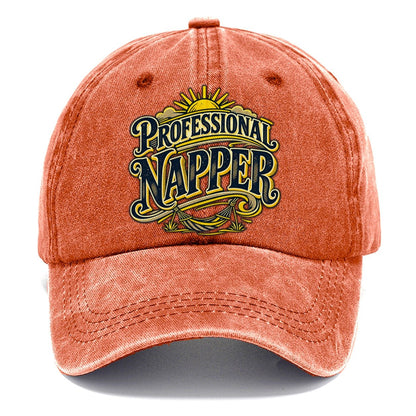 Professional Napper Retired Living Classic Cap – Terracotta Clay