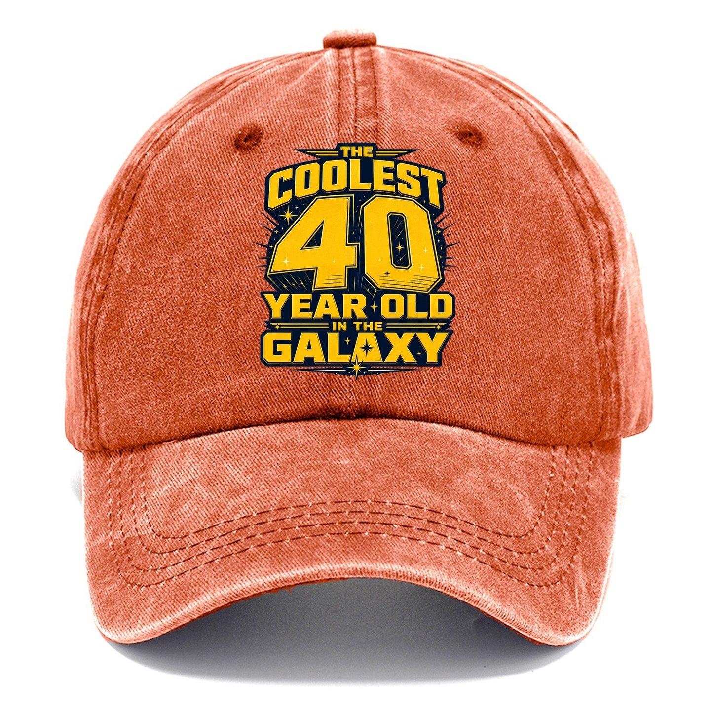The Coolest 40 Year Old In The Galaxy Classic Cap – Terracotta Clay