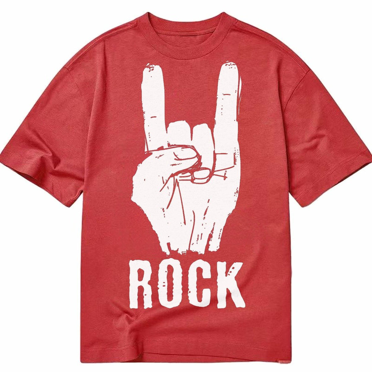 Hand Horn Rock N Roll Classic T-shirt – Red