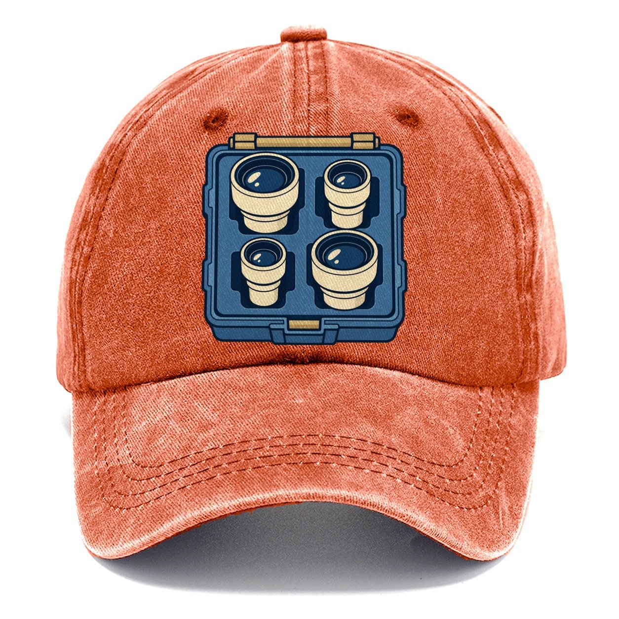 Eyepiece Case Astronomy And Stargazing Classic Cap – Terracotta Clay