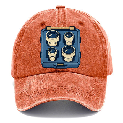 Eyepiece Case Astronomy And Stargazing Classic Cap – Terracotta Clay
