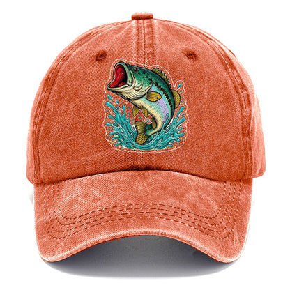 Fish Splash Classic Cap – Terracotta Clay