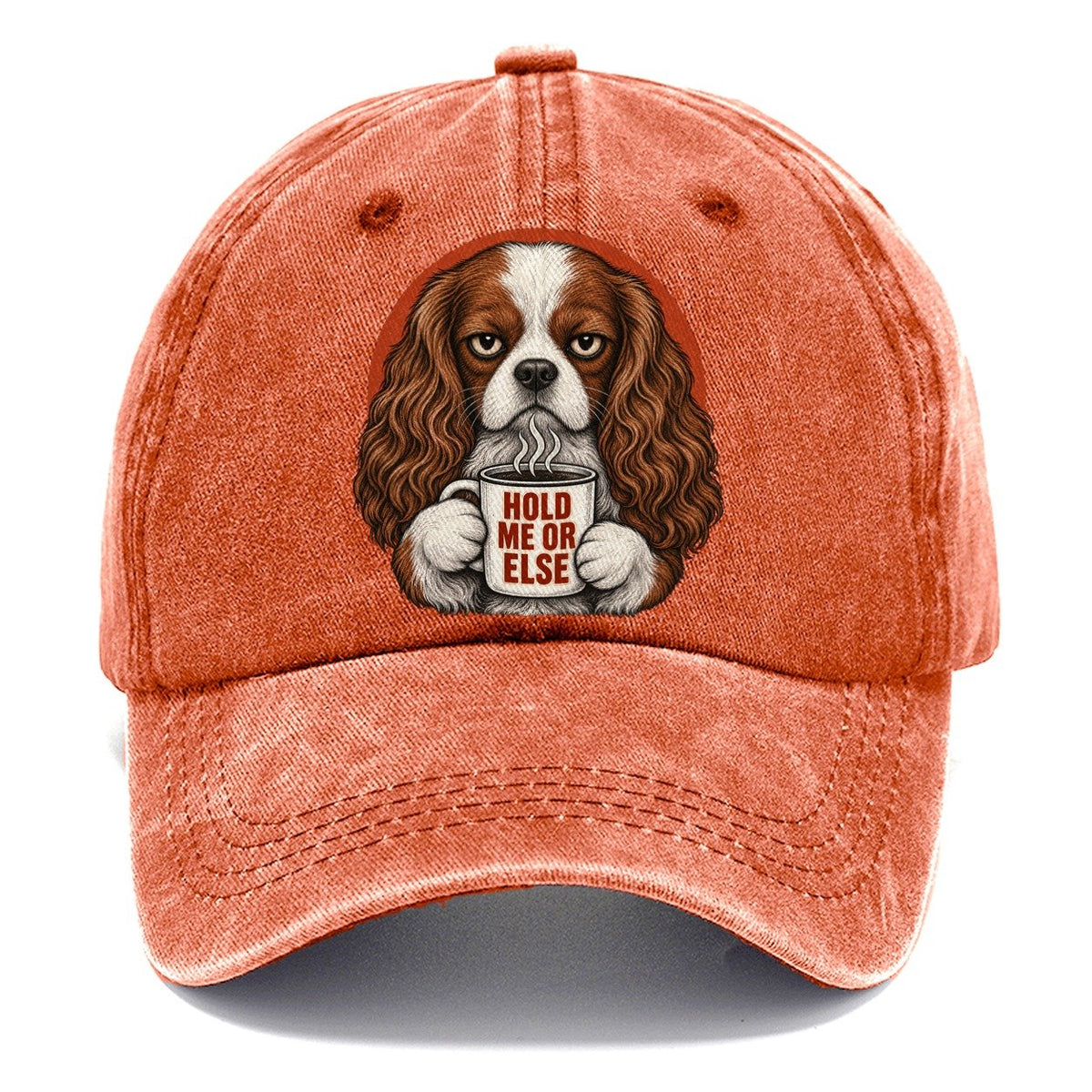 Cavalier King Charles Spaniel Mug Truths Dog Mug Truths Classic Cap – Terracotta Clay
