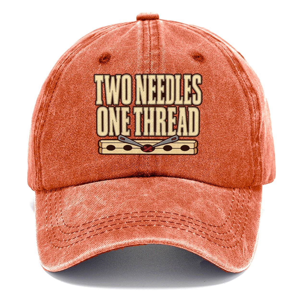 Two Needles One Thread Leathercraft Classic Cap – Terracotta Clay