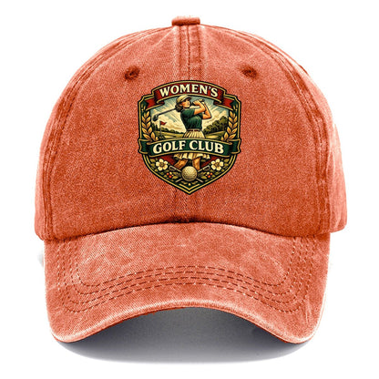 Womens Golf Club Classic Cap – Terracotta Clay