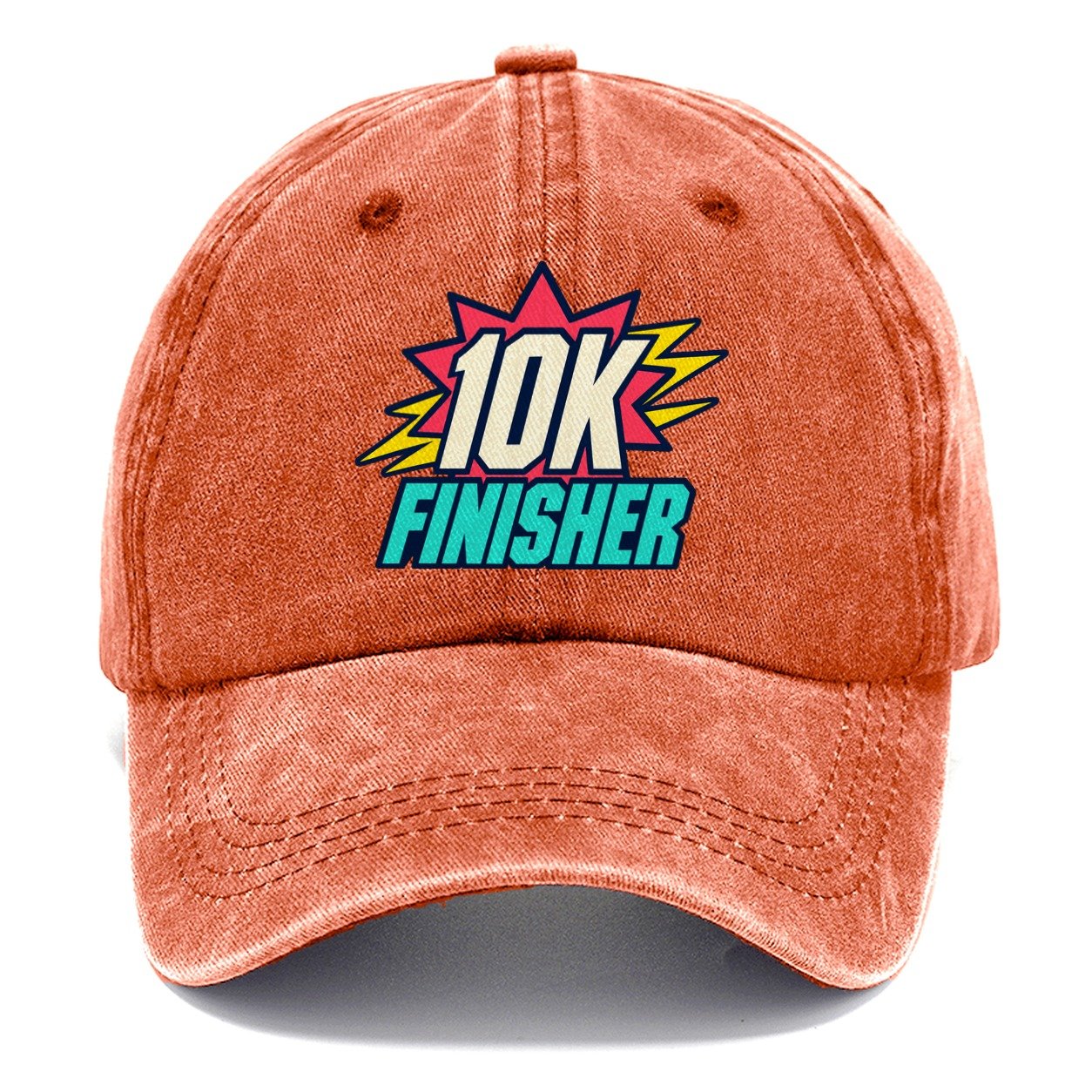 10K Finisher 90S Running Clubs Classic Cap – Terracotta Clay