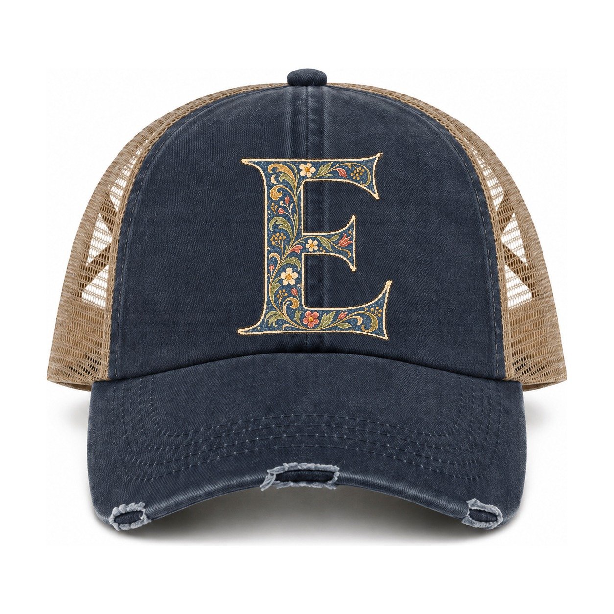 Navy-Khaki — front view
