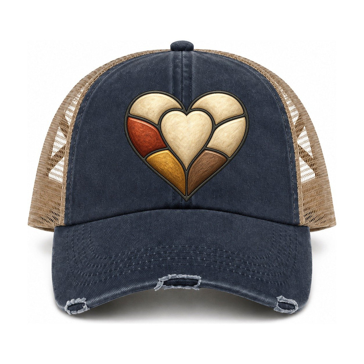 Navy-Khaki — front view