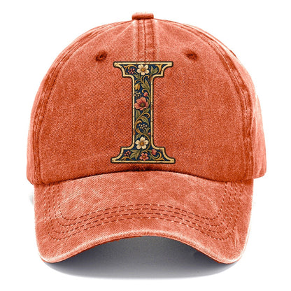 Wildflower I Monogram Classic Cap – Terracotta Clay